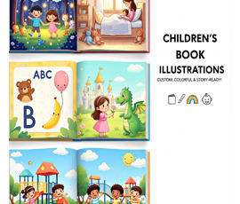 Story Book illustration Kids concept Designing Creation in Hyderabad Warangal Eluru Guntur Vijayawada Bangalore Mumbai Pune Ahmedabad Delhi INDIA